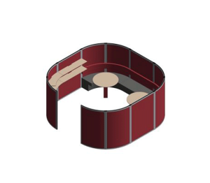 Product: Cove Screen / Room Division - Collaborate (COL-80)