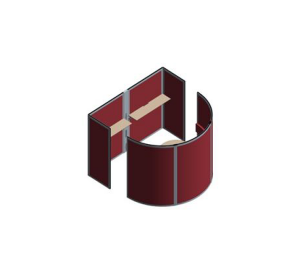 Product: Cove Screen / Room Division - Communicate (COM-30)