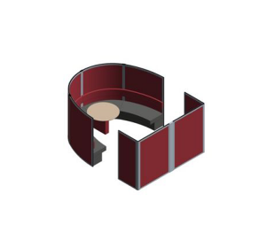 Product: Cove Screen / Room Division - Communicate (COM-40)