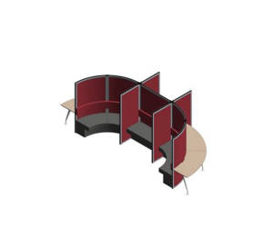 Product: Cove Screen / Room Division - Study (ST-30)