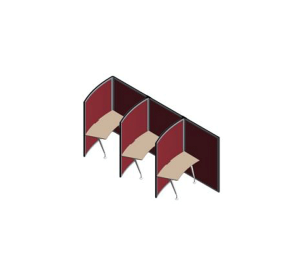 Product: Cove Screen / Room Division - Study (ST-40)