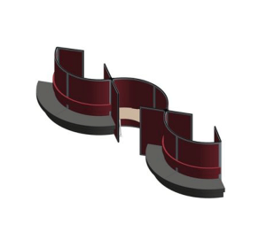 Product: Cove Screen / Room Division - Study (ST-50)
