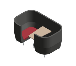 Product: Cwtch Double High Back Alcove Module