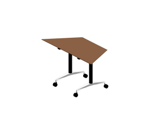 Product: Obvio Trapezoid Flip Top Table Range