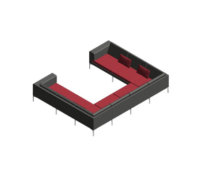 Product: Vale Modular Sofa U Shape Scenarios