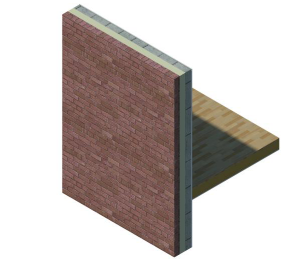 Product: External Masonry Cavity Wall (Intermediate Timber Floor)