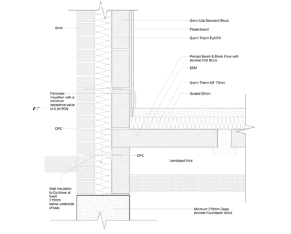 Revit, BIM, Store, Components, Architecture, Object,Free,Download,Quinn,Building.Products,material,insulation,block,external,wall,floor,masonry,cavity,full,fill,block,bearing,above,slab,lite,QF,therm