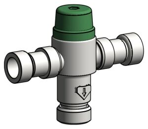 Product: Ausimix Compact Thermostatic Mixing Valve