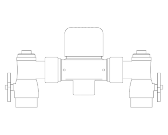 Revit, Bim, Store, Components, MEP, Object, Reliance, Water, Controls, RWC, Mechanical, Pipe, Valve, Euromixer, Mixing, HEAT630100, HEAT640100