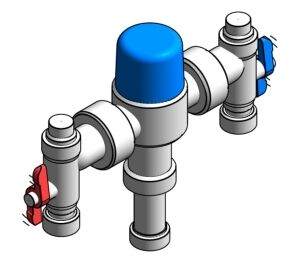 Product: Heatguard BF2-2 Thermostatic Mixing Valve