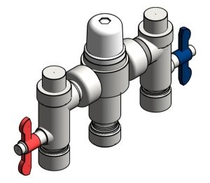 Product: Heatguard Dual Thermostatic Mixing Valve