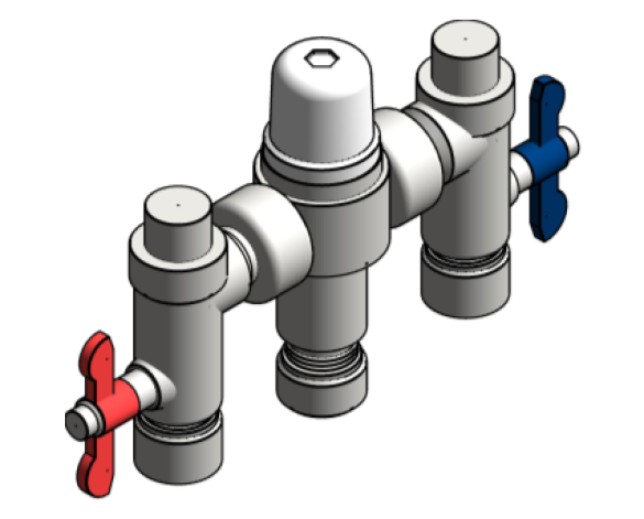 Revit, Bim, Store, Components, MEP, Object, Reliance, Water, Controls, RWC, Mechanical, Pipe, Heatguard, Dual, Thermostatic, Mixing, Valve, HEAT110614, HEAT110624, HEAT110615, HEAT110616, HEAT110625, HEAT110617