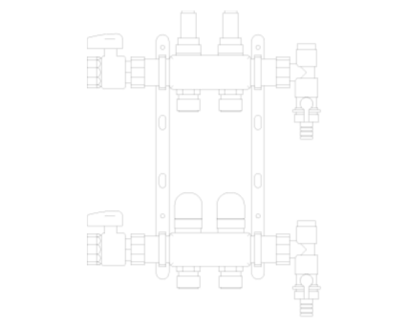 Revit, Bim, Store, Components, MEP, Object, Reliance, Water, Controls, RWC, Mechanical, Stainless, Steel, UFH, Manifold