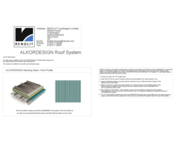Revit, Bim, Store, Components, Generic, Model, Object, 14, renolit, membrane, roof, system, alkordesign, build, up, structure,mechanically,fixed,adhered,alkorsolar, alkordesign