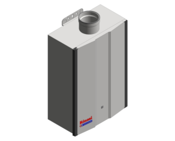 Revit, Bim, Store, Components, Generic, Model, Object, 13, Rinnai, UK, Water, Heater, Boiler, Continuous, 1200i