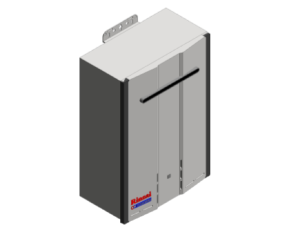 Revit, Bim, Store, Components, Generic, Model, Object, 13, Rinnai, UK, Water, Heater, Boiler, Continuous, 1500e