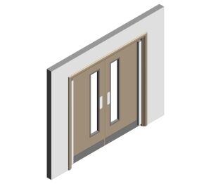 Product: Finger Guard Double Doorset