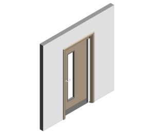 Product: Finger Guard Single Doorset