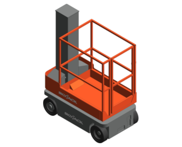 Revit, BIM, Download, Free, Components, Object, Speedy, Hire, Services, Site, Building, Equipment, 14, SKYJACK, Access, Platform, SJ12