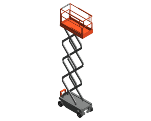 Revit, BIM, Download, Free, Components, Object, Speedy, Hire, Services, Site, Building, Equipment, 14, SKYJACK, Access, Platform, SJ3219