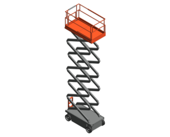 Revit, BIM, Download, Free, Components, Object, Speedy, Hire, Services, Site, Building, Equipment, 14, SKYJACK, Access, Platform, SJ6832