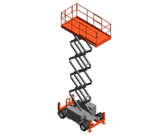Revit, BIM, Download, Free, Components, Object, Speedy, Hire, Services, Site, Building, Equipment, 14, SKYJACK, Access, Platform, SJ6832