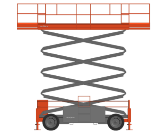 Revit, BIM, Download, Free, Components, Object, Speedy, Hire, Services, Site, Building, Equipment, 14, SKYJACK, Access, Platform, SJ9241, SJ9250RT, Rough, Terrain