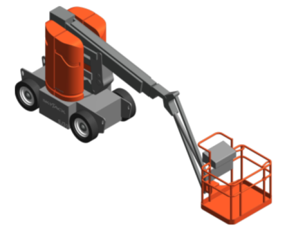 Revit, BIM, Download, Free, Components, Object, Services, Site, Building, Equipment, 16, SKYJACK, Access, Platform, Boom, Lift, Articulating, SJ30, AJ,