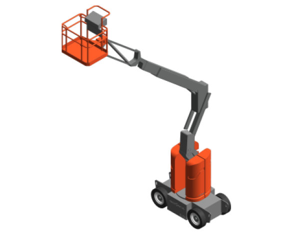 Revit, BIM, Download, Free, Components, Object, Services, Site, Building, Equipment, 16, SKYJACK, Access, Platform, Boom, Lift, Articulating, SJ30, AJ,