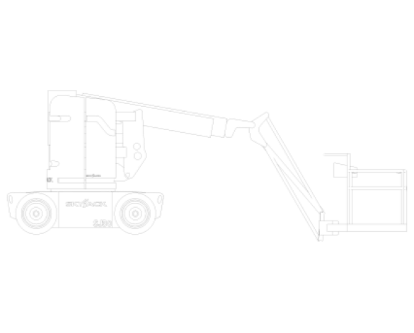 Revit, BIM, Download, Free, Components, Object, Services, Site, Building, Equipment, 16, SKYJACK, Access, Platform, Boom, Lift, Articulating, SJ30, AJ,