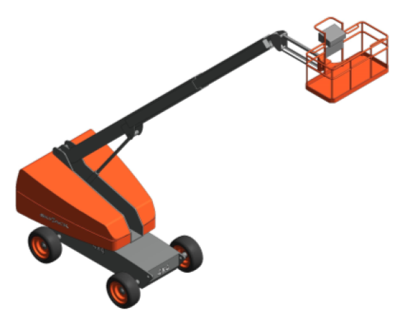Revit, BIM, Download, Free, Components, Object, Site, Building, Equipment, 16, SKYJACK, Access, Platform, Telescopic, Boom, SJ45T
