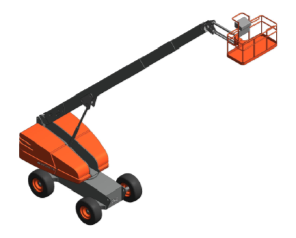 Revit, BIM, Download, Free, Components, Object, Site, Building, Equipment, 16, SKYJACK, Access, Platform, Telescopic, Boom, SJ66T