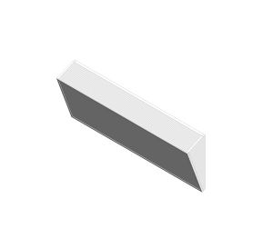 Product: Thermatile TEN-TWELVE Wall Mounted Angled Frame Radiant Panel