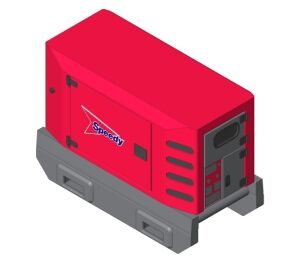Product: Speedy SDMO Generator - R22 C3 Canopy M3126