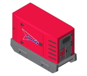 Product: Speedy SDMO Generator - R33 R44 C3 Canopy M3127