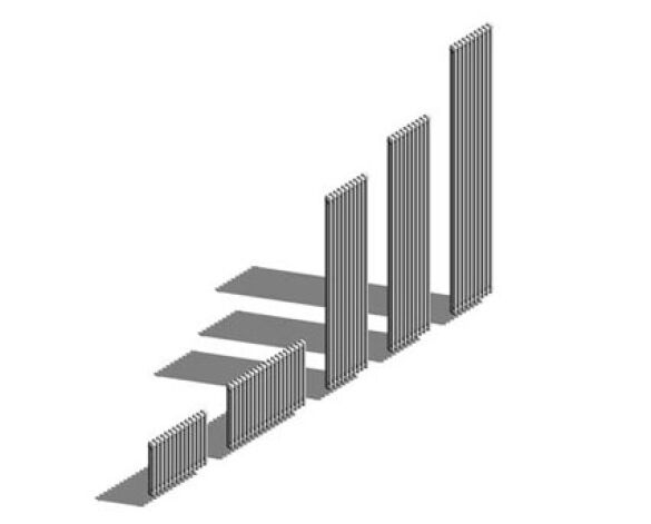 Product: Classic Column Horizontal Radiator (2 Columns)