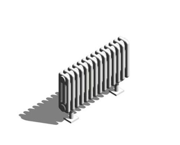 Product: Classic Column Horizontal Radiator (3 Columns)