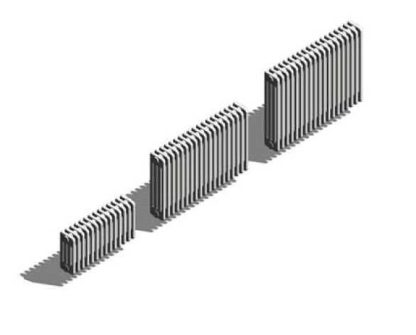 Product: Classic Column Horizontal Radiator (4 Columns)