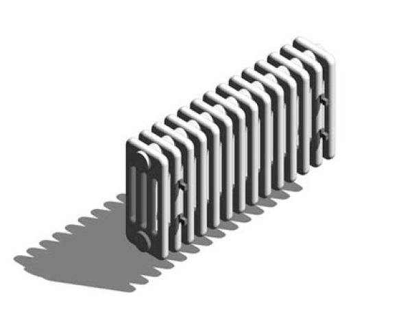 Product: Classic Column Horizontal Radiator (4 Columns)