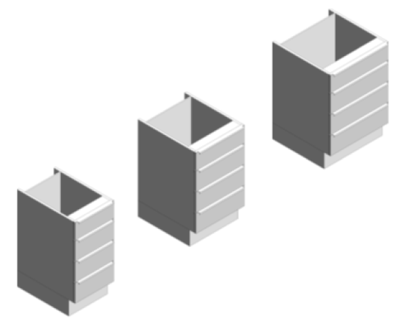 Revit, BIM, Download, Free, Components, object, objects, Symphony, Kitchens, Cabinets, Units, Casework, Drawer, Base, Cabinets