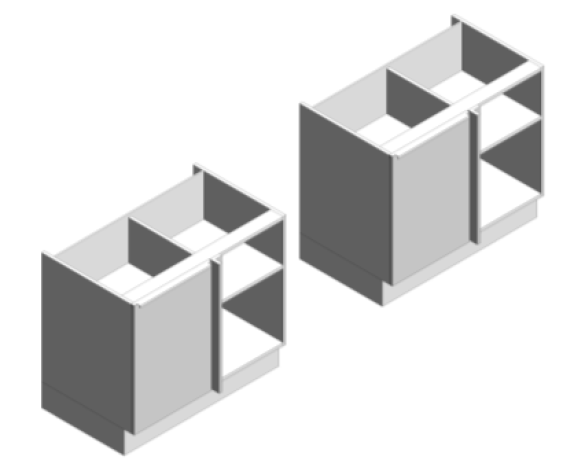 Revit, BIM, Download, Free, Components, object, objects, Symphony, Kitchens, Cabinets, Units, Casework, Full, Height, Corner,