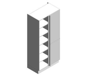 Product: Tall Corner Larder Cabinets