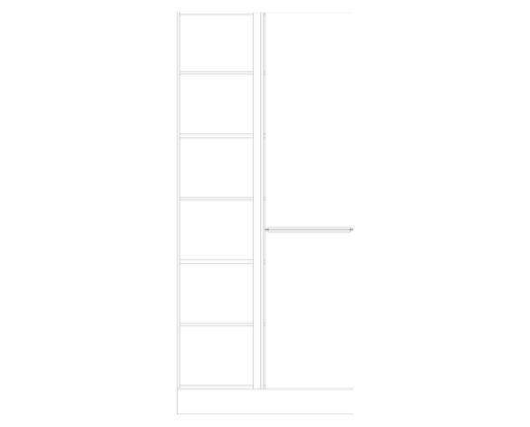 Revit, BIM, Download, Free, Components, object, objects, Symphony, Kitchens, Cabinets, Units, Casework, Tall, Corner, Larder, Cabinets