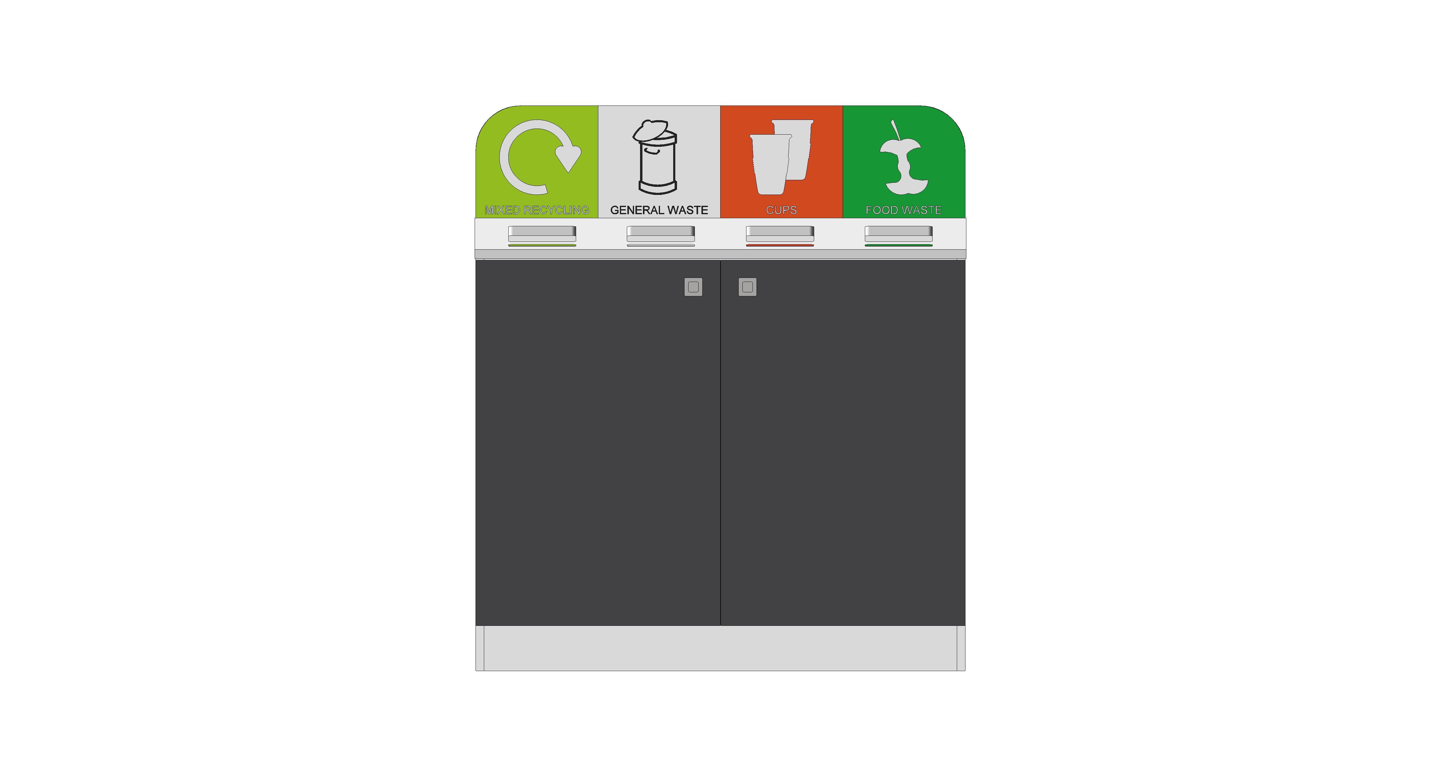 Product: MultiBin Recycling Station