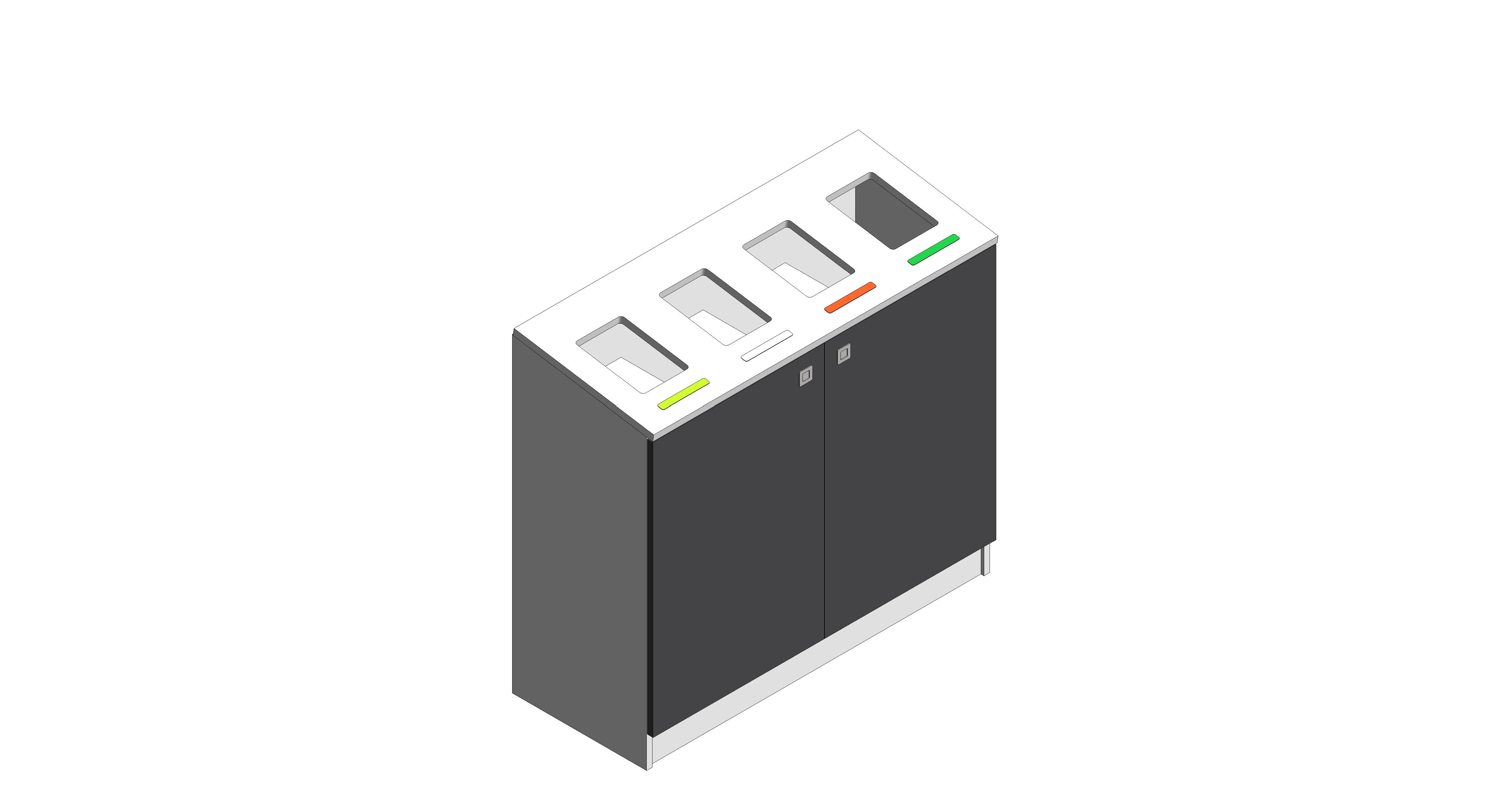 Product: MultiBin Recycling Station