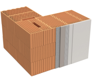 Product: Porotherm Monolithic Clay Block System Plan T175-1.2