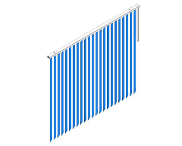 Revit, BIM, Download, Free, Components, Window, Décor, VL30, Premium, Profiled, Vertical, Blind