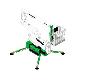 Product: Sunbelt Rentals - Compact Crawler Boom - Hinowa Lightlift 17-75 (Diesel)