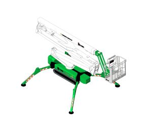 Product: Sunbelt Rentals - Compact Crawler Boom - Hinowa Lightlift 26-14 (Diesel)