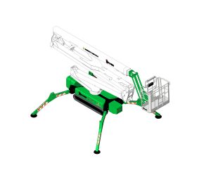 Product: Sunbelt Rentals - Compact Crawler Boom - Hinowa Lightlift 26-14 (Electric)